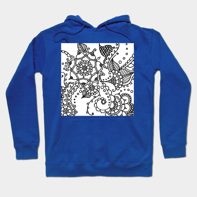 Henna Vines Hoodie by HLeslie Design